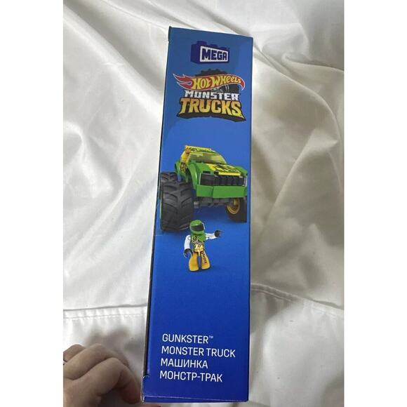 MEGA Construx‎ - Hot Wheels Monster Trucks Building Set - GUNKSTER MONSTER TRUCK - Picture 7 of 9